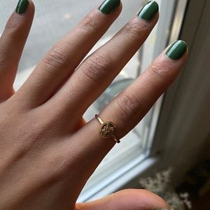 Mejuri Gold Tarot Strength Ring